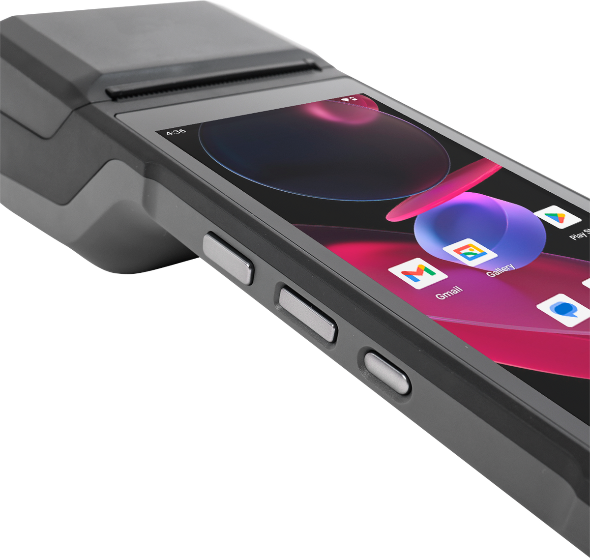 H10 Android POS Terminal with 58mm Receipt Printer