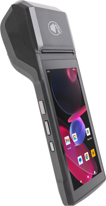 H10 Android POS Terminal with 58mm Receipt Printer