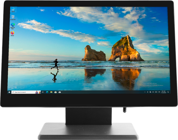 M8W Windows 10 POS System – 15.6” Touchscreen Terminal for Retail & Restaurant