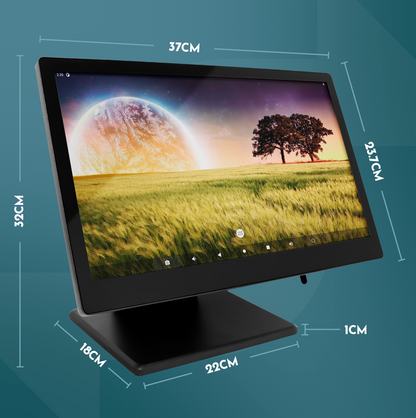 M8A Android 10 POS System – 15.6” Touchscreen Terminal for Retail & Restaurant