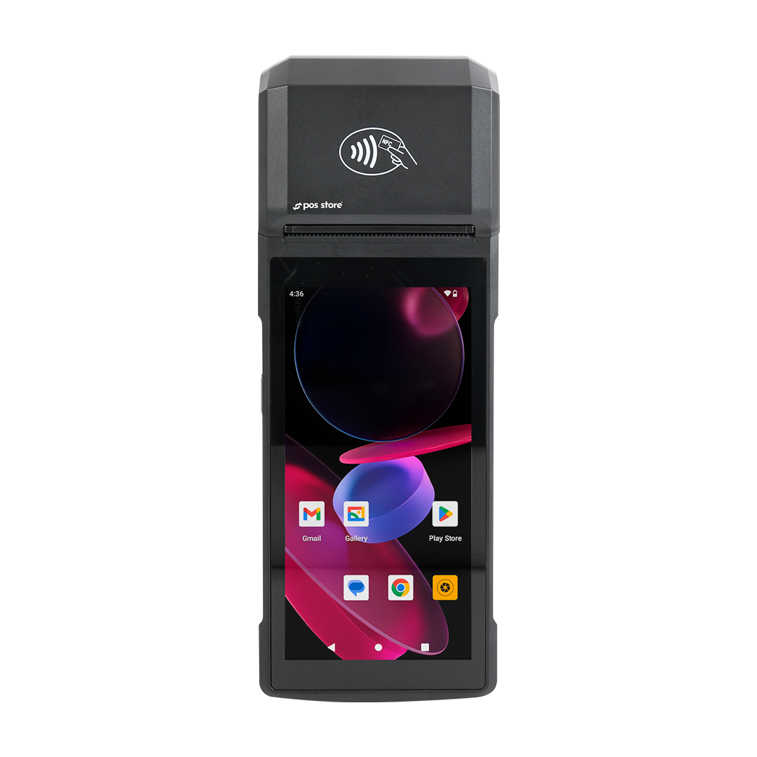 H10 Android POS Terminal with 58mm Receipt Printer
