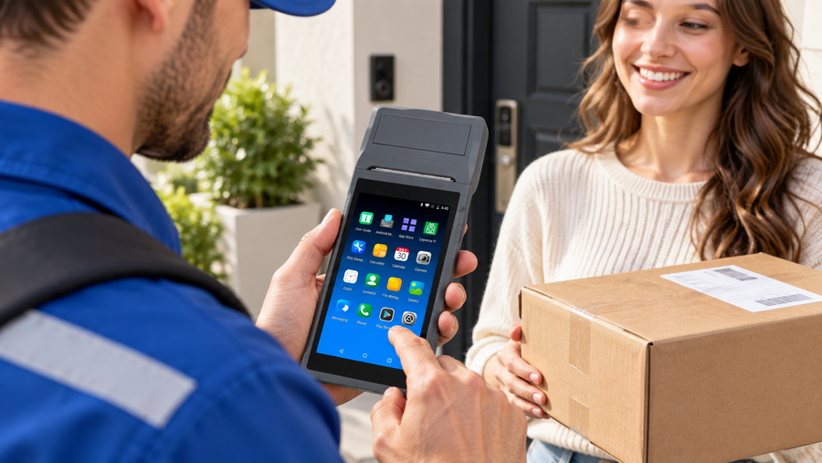 Handheld POS checkout